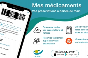 Nouvelle application « Mes médicaments »